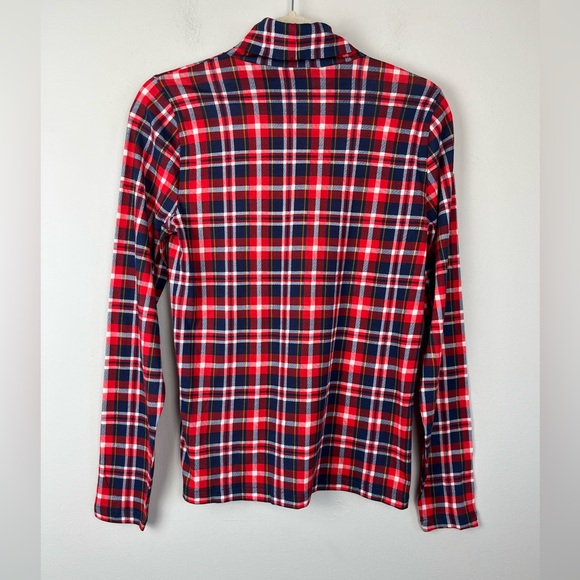NWT J.Crew Tissue Turtleneck In Plaid Size M - Picture 5 of 12